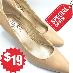 New Life Stride Nude Tess Klarissa Pumps Size 8
